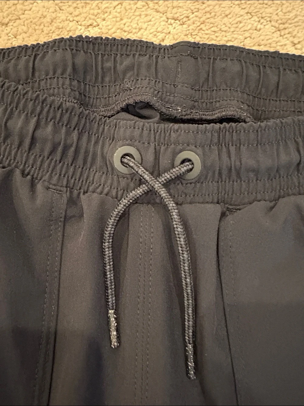 Athleta Black Kids Joggers with Elastic Cuffs